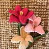 1pcs Finished Handmade Hand-knitted Yarn Crochet Tulip Artificial Flowers Bouquet Birthday Gift Wedding Home Decor