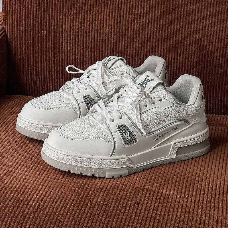 3757 Новые Маленькие Пандинги Белый Цемент Тренд Бренд Мужские и Женские Легкая Роскошь Нишевый Тренд Повседневная Обувь Кеды