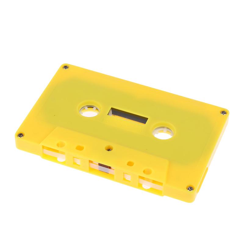1Pc Color Blank Tape Case Audio Magnetic Audio Recording Cassette Tape Shell Empty Reel To Reel Cassette(No Tape Core)