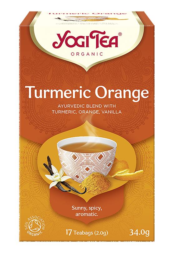 Turmeric Orange Tea (17 x 2g) 34g - Yogi Tea