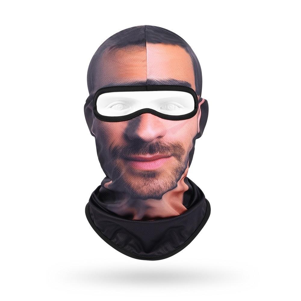Beard Pattern Full Face Scarf Breathable Head Cover Cap Hood Caps Cycling Mask Outdoor