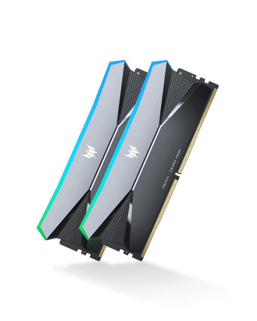 Acer Predator Hera DDR5 Desktop PC Memory 32GB X CL34 RGB Mirror Finish Series Intel XPM Compliant AMD EXPO Memory Kit Black 7200MT/s (PC5-57600)