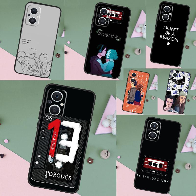 13 Тринадцать причин почему Чехол для OPPO Reno 15F 14F 11 12 13 F 14 10 15 Pro 7 8 Lite OPPO Find X5 X6 X8 X9 Pro Чехол