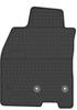 Резиновый коврик водителя для: Renault Megane III хэтчбек, купе, гран-туризмо, универсал (2008-2015 гг.)