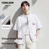 Повседневная мужская рубашка с коротким рукавом TonLion