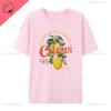 Retro Aesthetic Citrus Women T-Shirts Cute Lemon Fruit T Shirt Short Sleeve Loose Botanical Tshirt Vintage Cottagecore Clothes