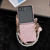Однотонный чехол для телефона с рисунком под кожу, боковой крышкой, для Motorola Razr60 Ultra Razr 60 50 Ultra Moto Razr, Защитная крышка