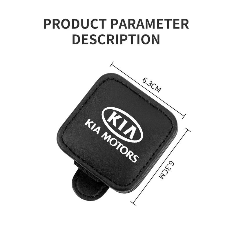 Visor Sunglasses Holder Clip Eyeglass Holder For Kia Sportage Cerato Optima K2 K3 K4 K5 Rio Picanto Soul Car Accessories