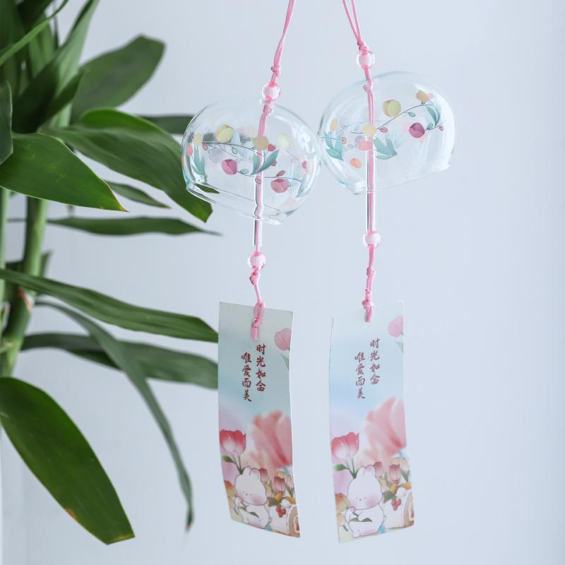 16 Kinds Wind Bell Japan Cute Wind Chimes Furin SpaKitchen Office Ornaments Japanese Room Decor for Home Decoration Party