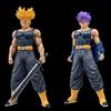 Dragon Ball, Saiyan, Trunks, Battle Suit, Two Scenes, Anime Figures, Ornaments