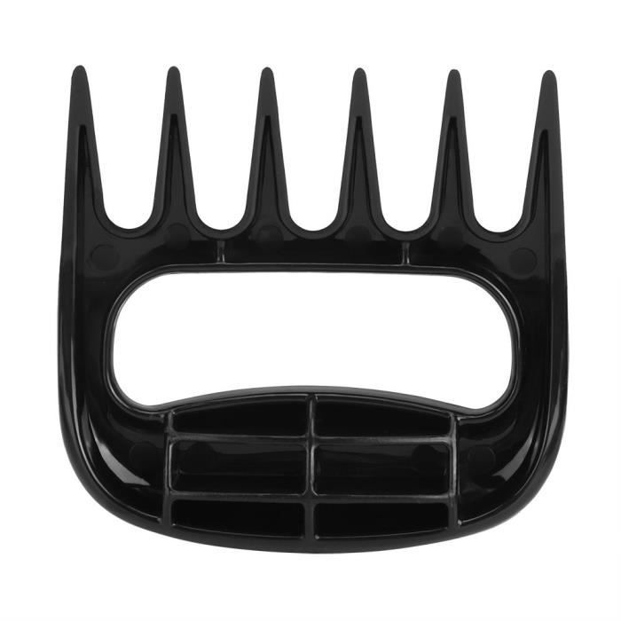 VINGVO griffes de porc effilochées 2 pièces griffe d'ours hachoir à viande pinces à porc tirer déchiqueter la viande poignée