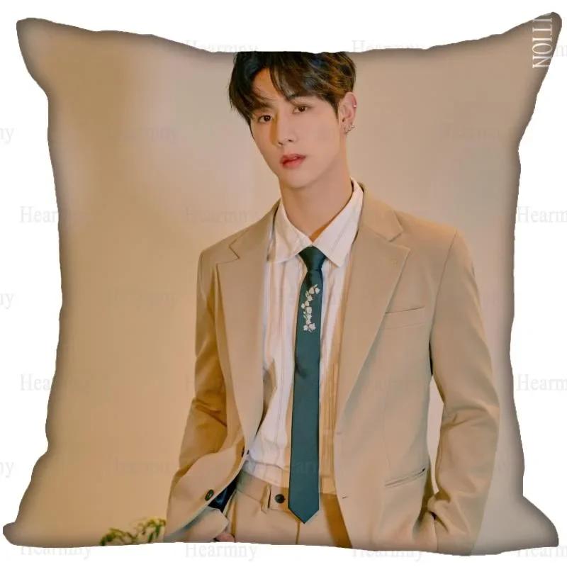 Новая KPOP GOT7 Наволочка для дома Декоративная наволочка на подушку Невидимая молния Наволочки для диванных подушек 45X45 см 0512