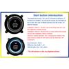 12V Car One Key Start System Automatic Ignition Engine Ignition System Remote Control One Button Start System Car Accessories