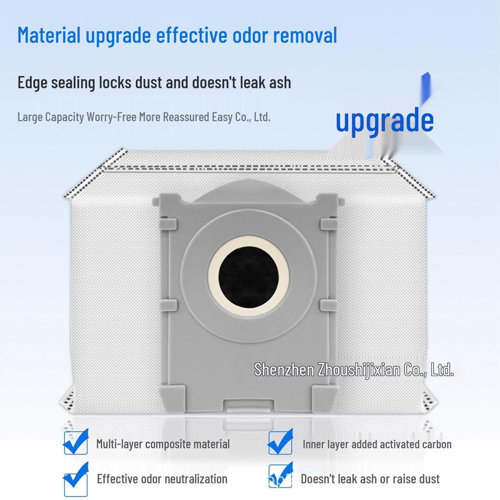 Комплект аксессуаров для робота Ecovacs T80: Чистящая жидкость, Боковая щетка, Роликовая швабра, Фильтр, Мешок для пыли