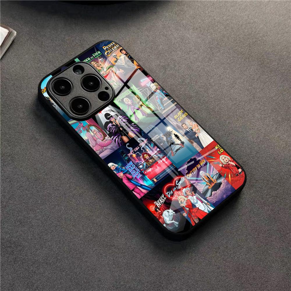 LADY-GAGA - MAYHEM Чехол для телефона Для 17 Pro Max IPhone 16 Pro 14 12 11 13 Mini X XR XS 15 Plus SE Стеклянная крышка