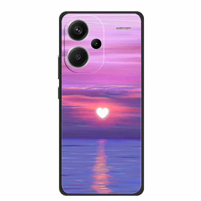 Чехол для телефона Redmi Note 13 Pro Задняя крышка для Xiaomi Redmi Note13 Pro Plus Pro+ Note 13 Pro 5G Модный Цветной Мраморный Мягкий