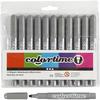 Маркеры - COLORTIME - арт. 37361 - Очень кроющие цвета - Быстро сохнут - Вентилируемые колпачки