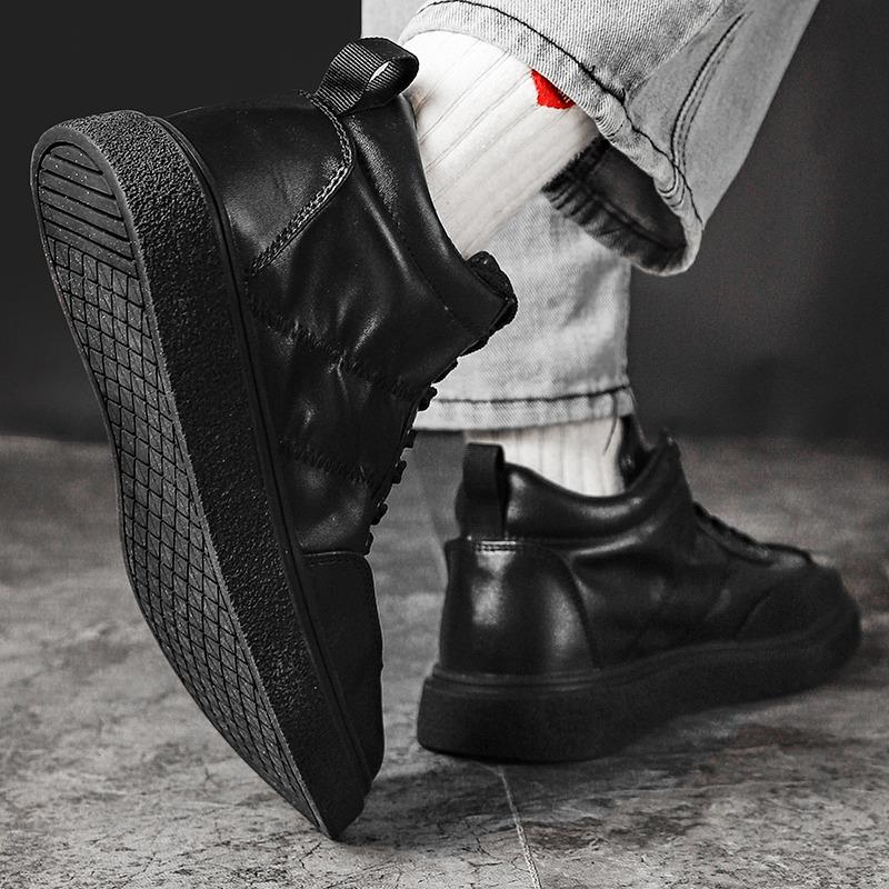 Модные оригинальные мужские красные кроссовки Trendys, дышащая кожаная обувь, повседневные мужские кроссовки для активного отдыха, высокие спортивные кроссовки для мужчин Zapatillas Hombre