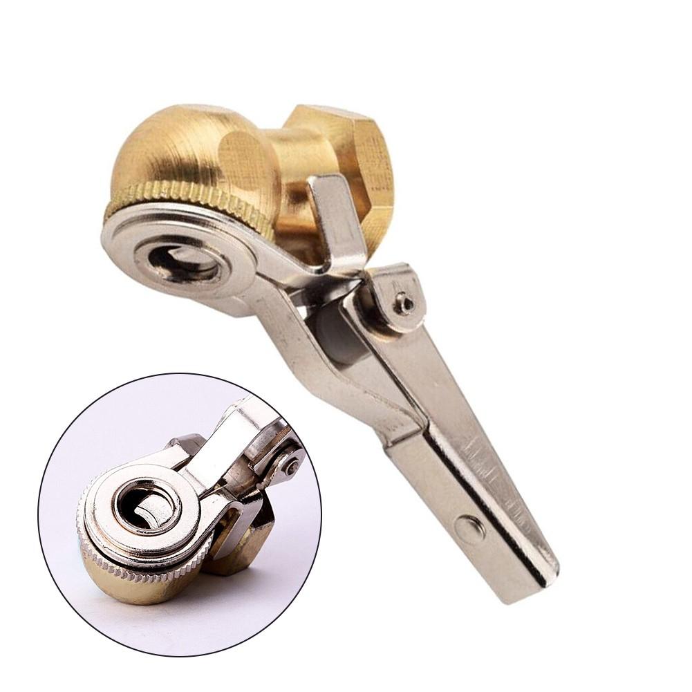 Профессиональный латунный клапан для накачивания шин – Шестигранник 3/4" 1/4" NPT – Сверхмощный пружинный патрон