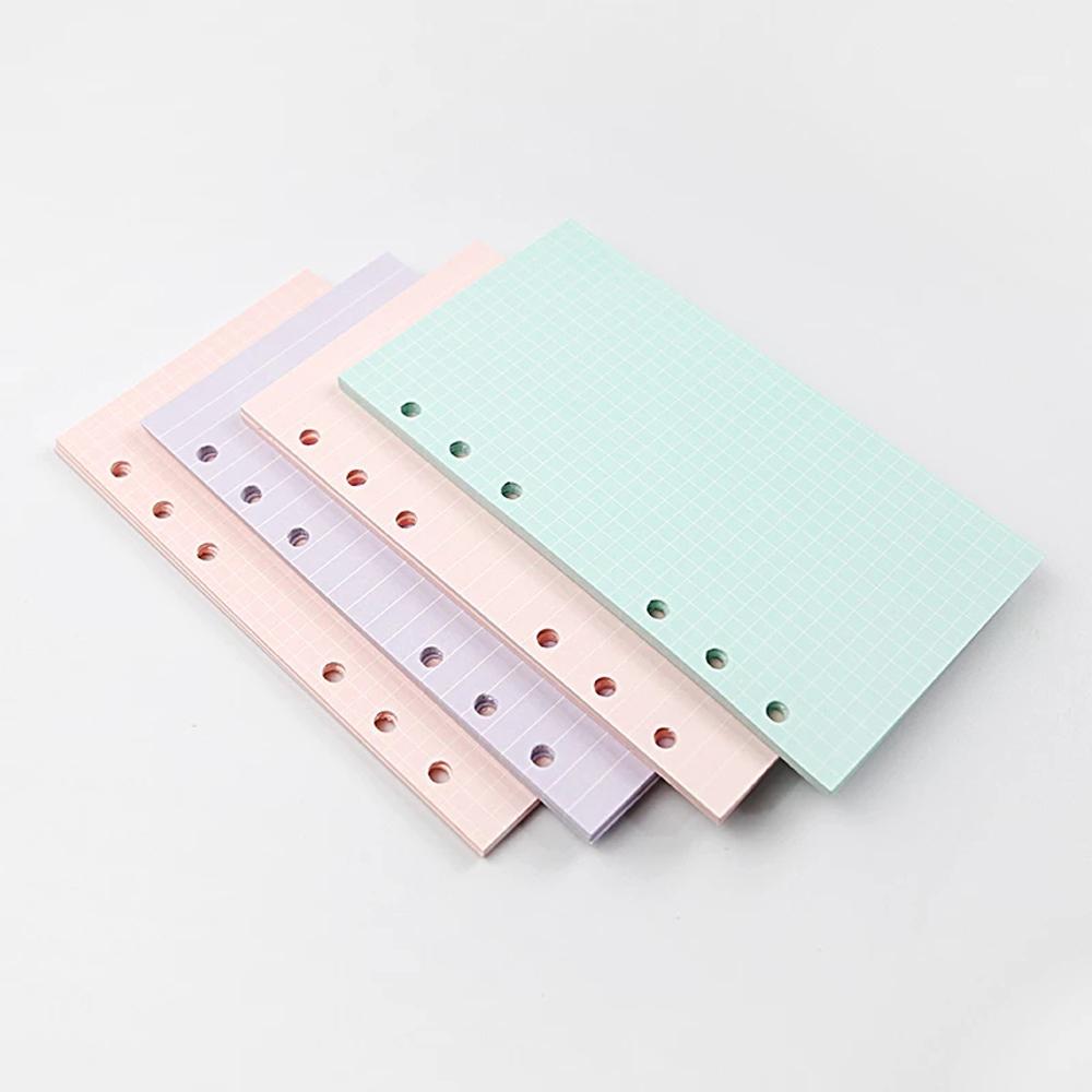 Planner A5 A6 40 Sheets Notebook Paper Loose Leaf Paper Refill Binder Inside Page Paper Refill