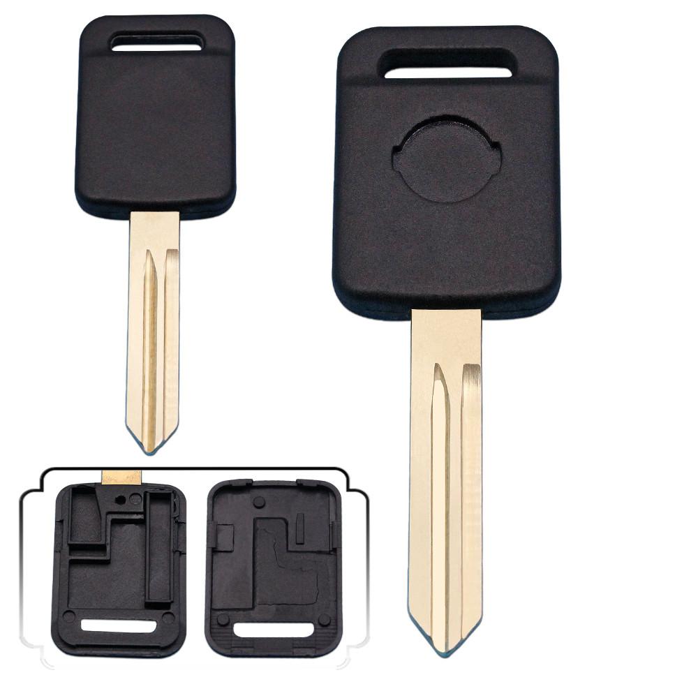10pcs Car Key Tansponder Shell NSN14 Chip Key Case for Nissan Sentra Tida Xtrail Altima Versa Murano Frontier INFINITI FX35