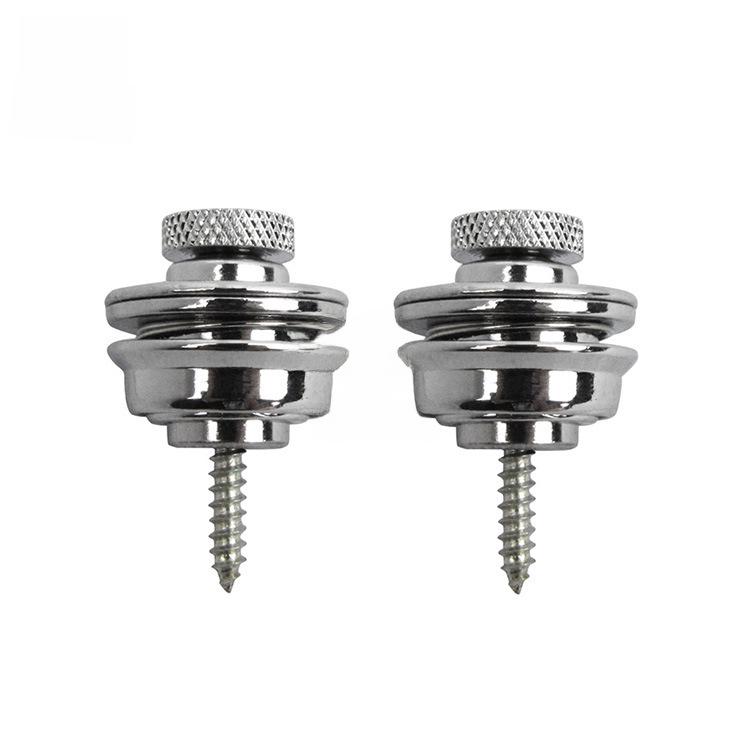 Кнопка блокировки ремня для электрогитары и бас-гитары с противоскользящим покрытием для надежной фиксации ремней