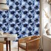 Wallpaper Ink blue, navy blue, azure and light gray 50x1000