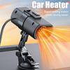 220W Winter Heater Car That Plugs Lighter Windshield Defogger Heaters Portable Defroster Fan 12 Volt Heating USB Mini