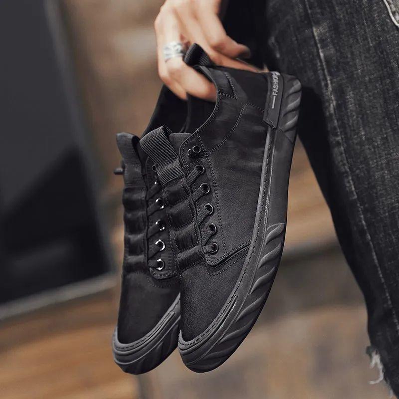 Cloth Shoes Men's Shoes Summer Trend Old Beijing Slip On Breathable Ice Silk Cloth Casual Men's Sneakers