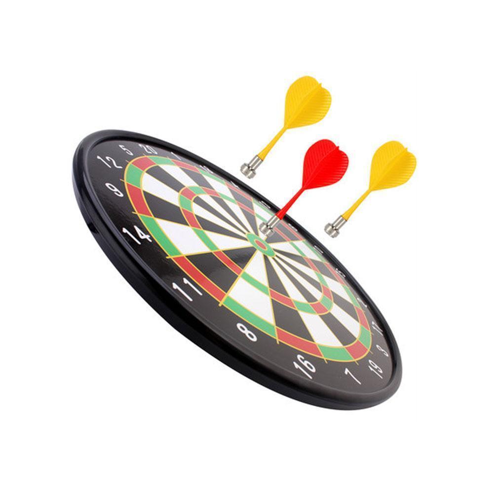 6pcs 8.5cm Bullseye Target Game Flights Darts Strong Magnetic Safe Tips