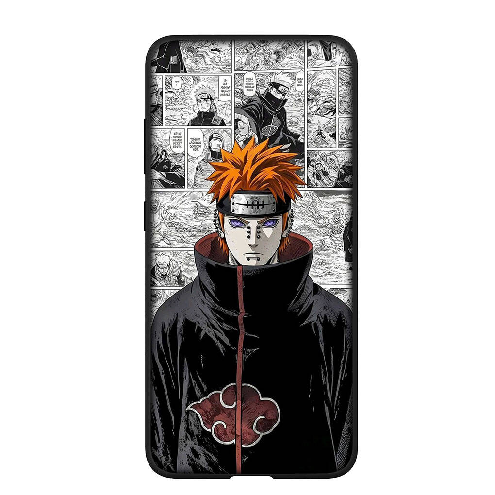 Чехол для iPhone 17 15 16 Plus Xiaomi Poco X7 X6 F8 F7 M8 C85 C75 C71 Redmi Note 14 12 11 13 Pro Max A4 14C 13C 15C Постер Pain Акацуки Наруто Обложка