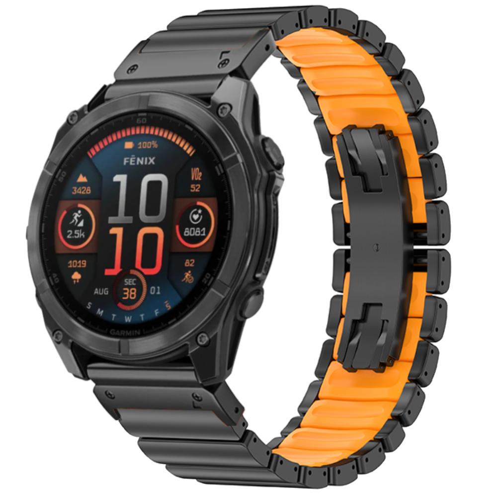 26 мм титановый ремешок Quick Fit для Garmin Fenix 8 7X Pro 51 мм 6X/6 Pro, роскошный ремешок для запястья для Garmin Enduro 3 2 Instinct 2X
