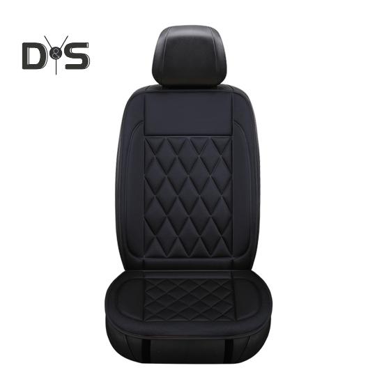 Heated Seat Cushion Wear Resistant Secure Fit Easy To Install Full Back Seat Coverage Cushion Car Interior Accessories