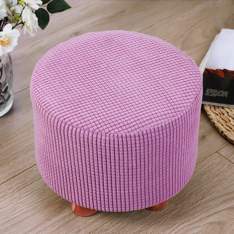 Чехол для пуфа, который можно стирать, чехлы для подставок для ног, эластичные защитные чехлы для сидений, чехлы для стульев, защитные чехлы для подставок для ног без табурета