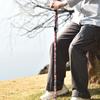 Foldable Trekking Pole Elderly Portable Men Walking Outdoor Backpacking Style A