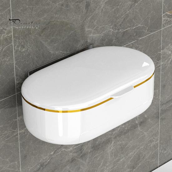 Мыльница, универсальный чехол для мыльницы, компактный настенный держатель для слива мыла с губкой для домашней ванной комнаты