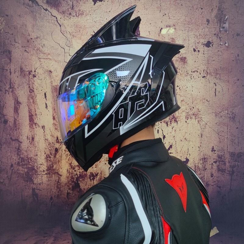 AIS Full Face Helmet Casco Moto Capacete Мотоциклетный шлем Racing kask одобрен DOT