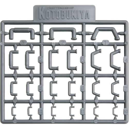 M.S.G Modeling Support Goods Plaunit P132 Hook II Non-Scale Plastic Model Kit (Molded Color)