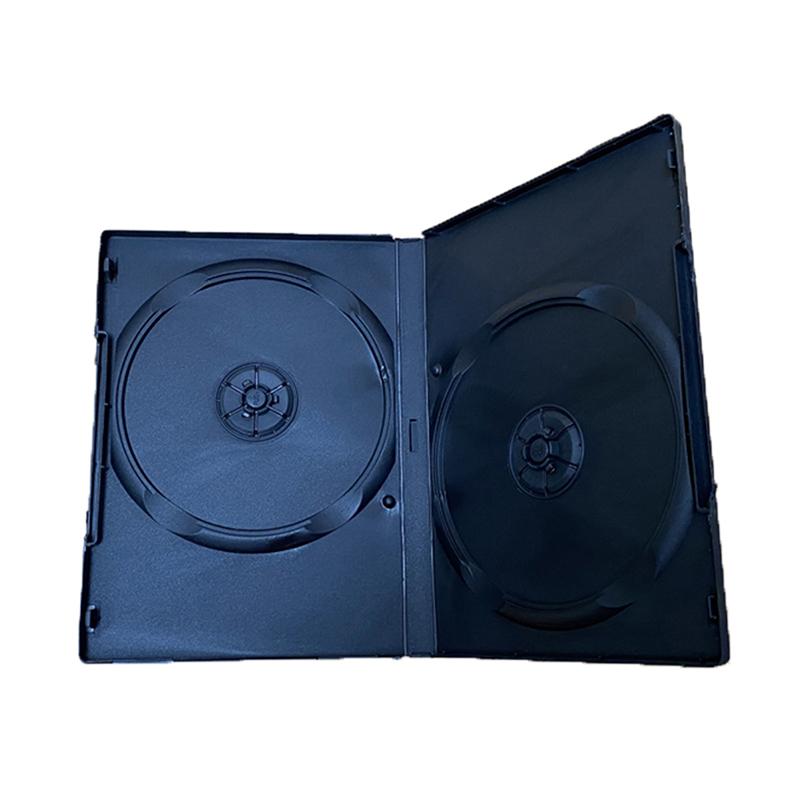 Высококачественная коробка для DVD, пустой футляр для компакт-диска, пластиковый футляр для компакт-диска, футляр для компакт-диска, емкость 1-2 диска