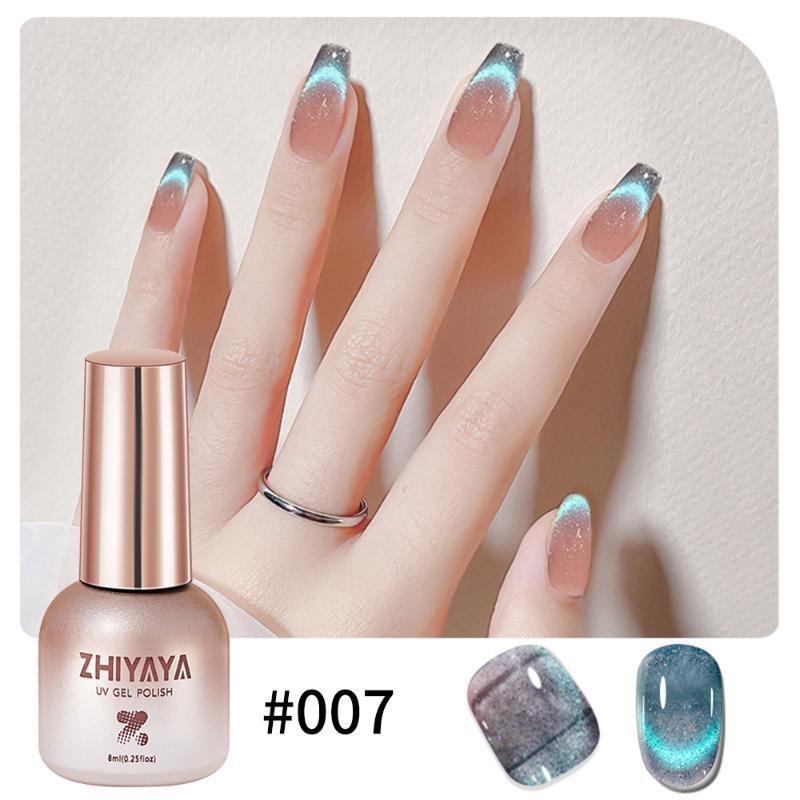 8 мл 9D Cat Магнитный гель-лак для ногтей Soak Off Gel Nail Art УФ-гель-лак