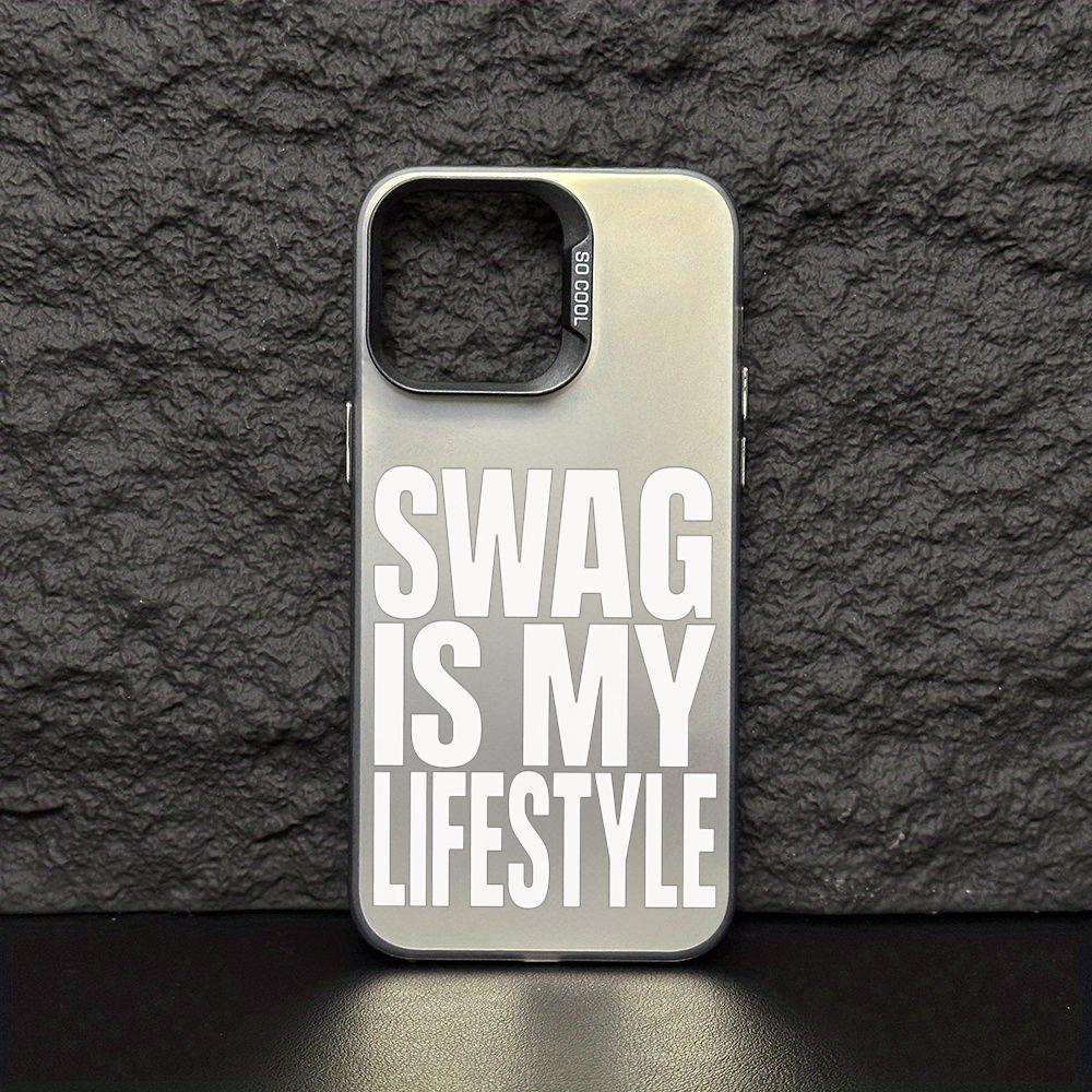 Hip-hop Swag logo lifestyle fashion Phone Case For lMDColor Silver Shell For lPhone 17 16 e 15 14 13 12 11 Pro Max Plus