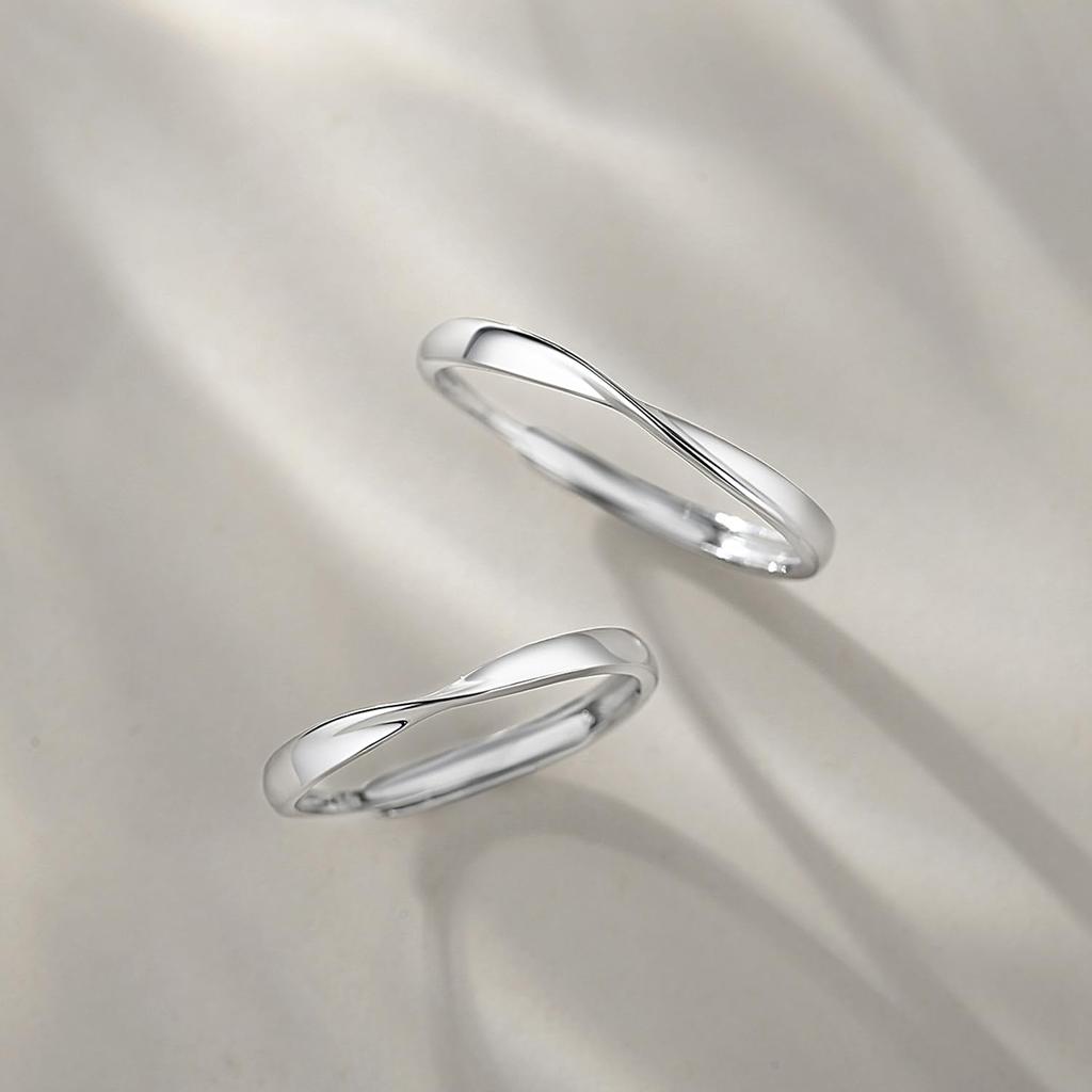 FANCIME Platinum Gift Boxed and Gift Perfect Gift for and Day Ring, Pt950, Men's, Adjustable, Sparkling, Wrapped, Mother's Day, Christmas, Birthdays,