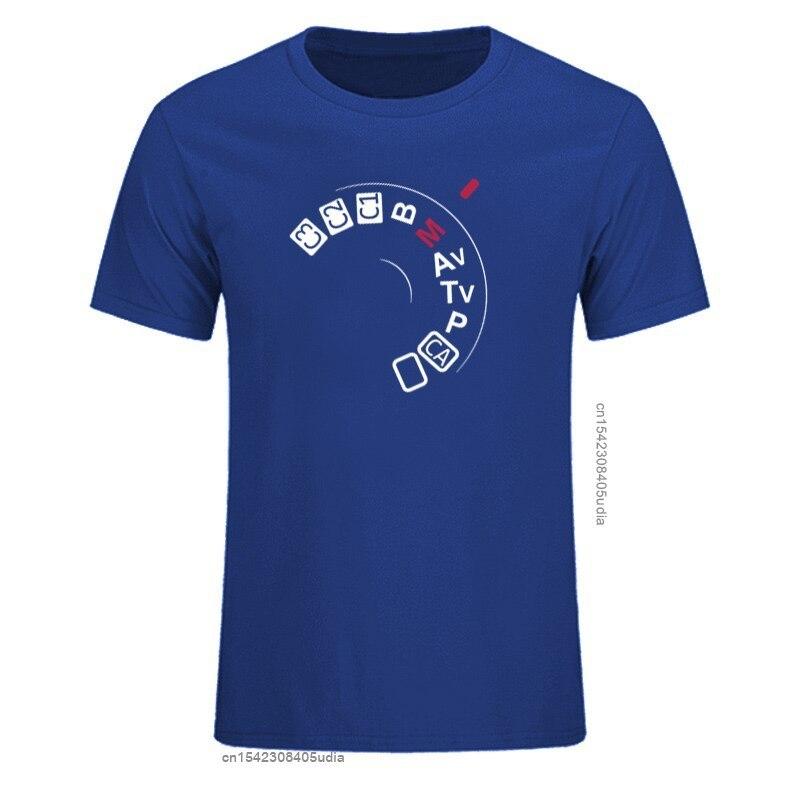 Summer Fashion Camera Button Shoot Manual Tshirts Men Short Sleeve Photography T Shirts Men Camisetas T Shirt Tee Top Clothes