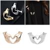 Trendy Cartoon Hand Heart Gesture Brooch Decorative Pin Fashion Badge Suitable for Youthful Style and Individuality