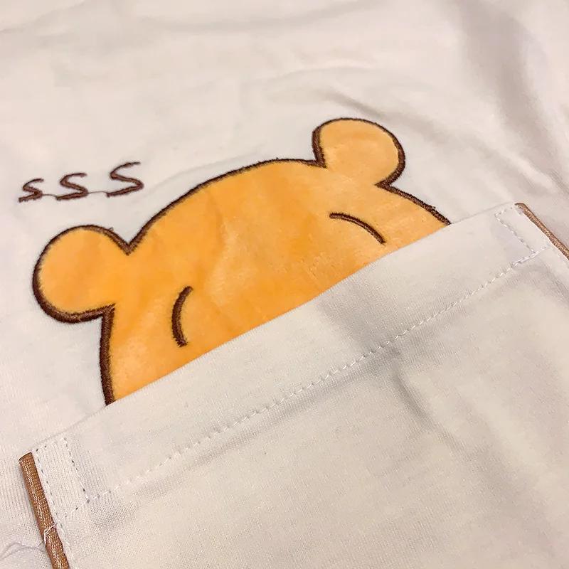 Новая пижама осень чистый хлопок повседневная свободная домашняя одежда женская пижама комплект из двух частей шелковая пижама для женщин