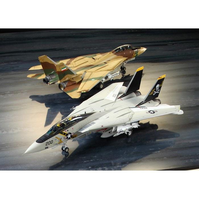 Tamiya 1/48 Masterpiece Series No.114 Grumman F-14A Tomcat Plastic Model 61114, One Size