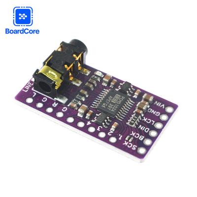" Декодер ЦАП PCM5102A Модуль плеера I2S GY-PCM5102 Плата формата PHAT Цифровая аудиоплата PCM5102"