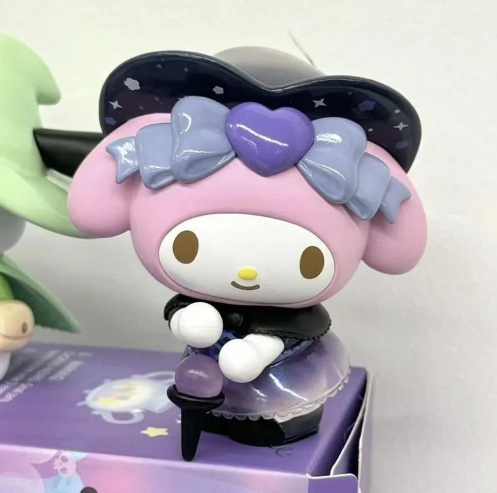 Sanrio Блайндбокс Мультяшная Куроми Кукла Счастливое Гадание Аниме Серия Фигурка Модель Кукла Детская Игрушка Настольный Декор Подарок на День Рождения