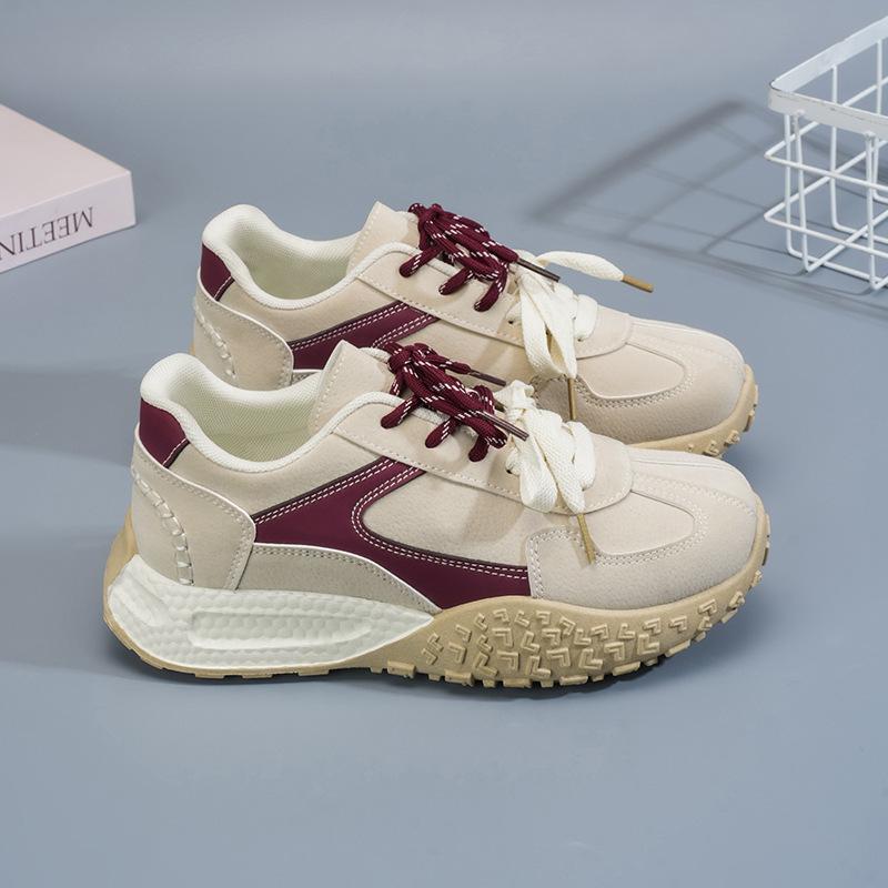 Летние новые дышащие кроссовки Forrest Gump на толстой подошве, мягкой подошве, спортивные кроссовки, повседневные, папины, модные кроссовки