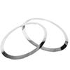1 Pair Headlight Trim Ring Left Right 51137300631 Head Lights Bezel for Cooper F55 F56 F57